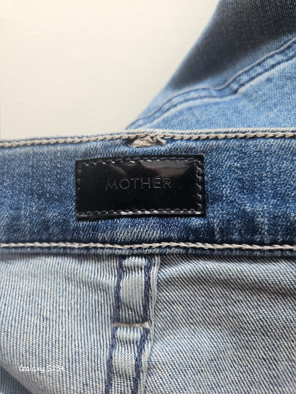 Mother- the Wrapper Patch Springy Ankle Jogger Jeans We The Animals Womens 26 - Picture 8 of 11